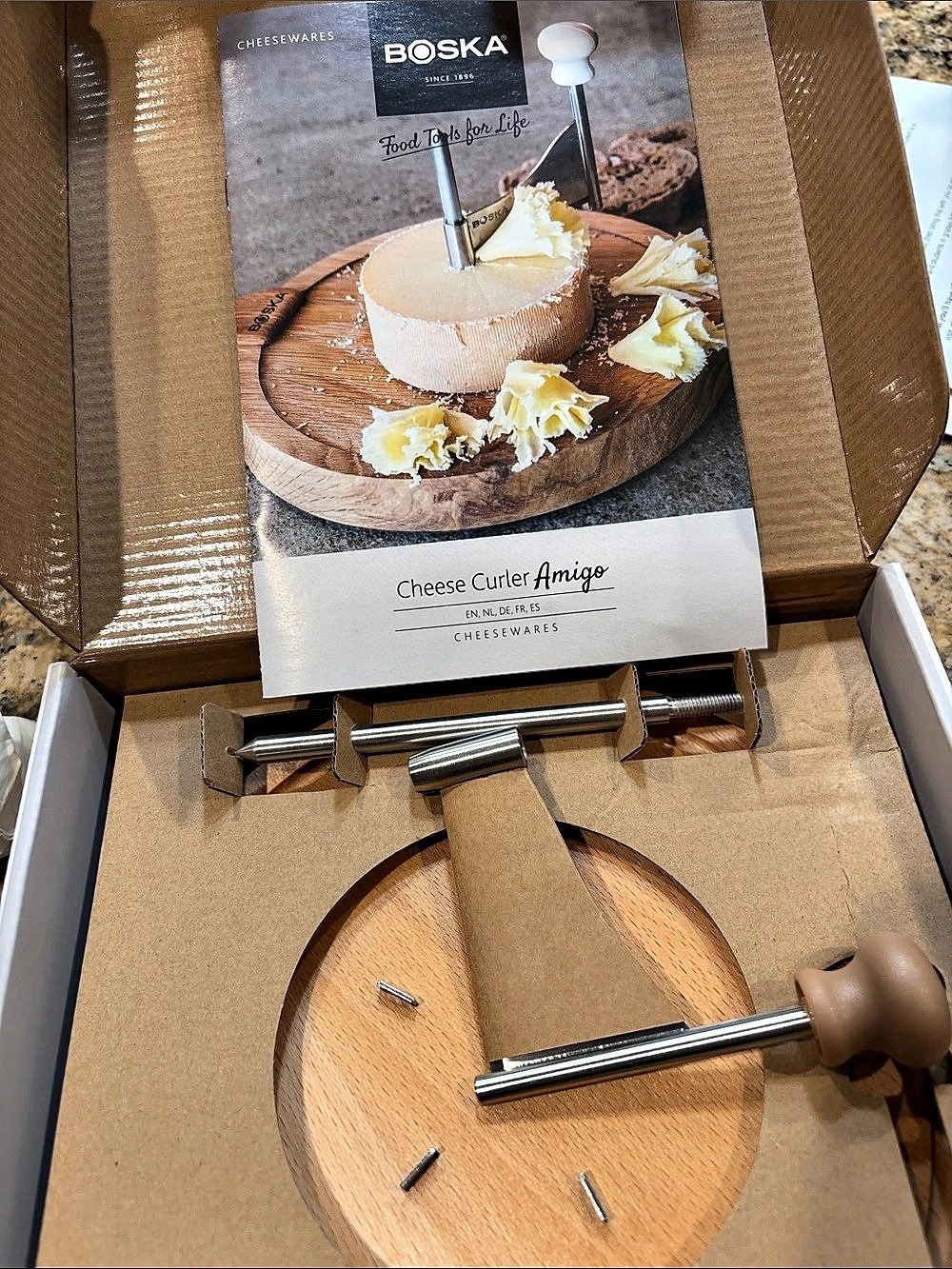 Boska Amigo Cheese Curler NWT